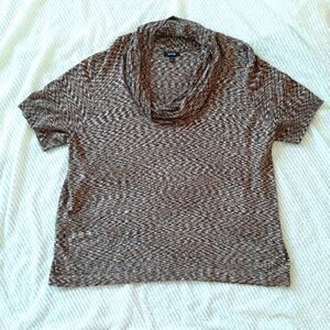 APT.9 Cowl Neck Short Sleeve Blouse size  2x